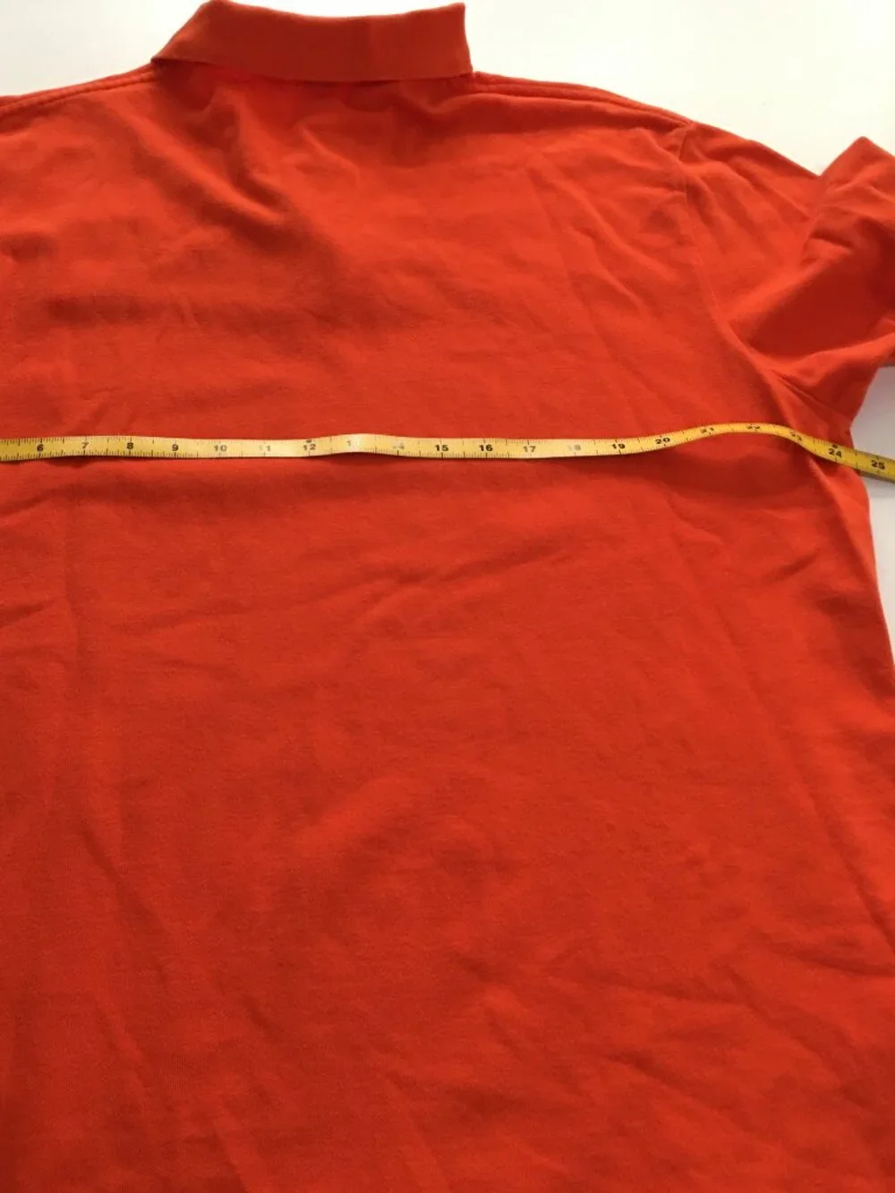 Polo Ralph Lauren Mens XL Polo Shirt Orange Short Sleeve Preppy